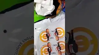 Quality T-shirt Print for Exclusive English with OMJ