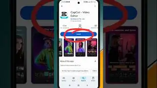 How To Download Capcut From Play Store | Play Store Sa Capcut Kaise Download Kare#capcut #shorts