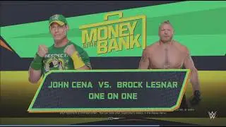 WWE JOHN CENA vs BROCK LESNAR Full Match 