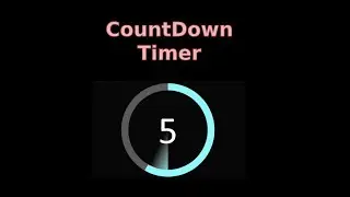 Python Program to Create a Countdown Timer | 