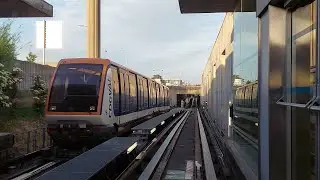Siemens Val 208 NG People Mover CDGVAL Paris Charles de Gaulle - Airport 2022 POV Onride