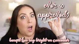 *NEW* TRYING BENEFIT'S BOI-ING BRIGHT ON CONCEALER | 10 HOUR WEAR TEST & DEMO | MISSGREENEYES