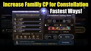 Black Desert Mobile How To Increase Family CP for Constellation Fast