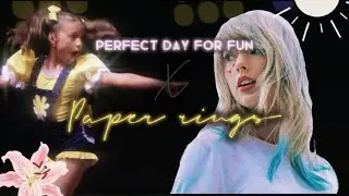 It&rsquo;s a perfect day for fun X Paper Rings (full solo) 🌷💍