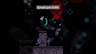 Spread gun FTW. #crushborgs #spreadgun #contra #gameplay #gaming
