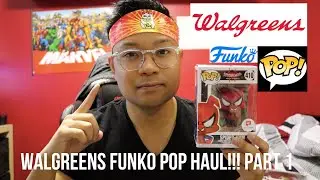 Walgreens Funko Pop Haul PART 1!!