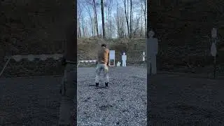 😎Practical Pistol Speed & Accuracy Shooting Drill - 10 Shots at 10 Yards - Five Rounds, Reload, Five