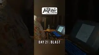 INKTOBER 2025! DAY 21 : BLAST 🤜💥🤛