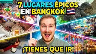 7 lugares ocultos en Bangkok 🇹🇭 que NO salen en las guías y son Increíbles.