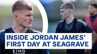 JJ's First Day At Seagrave 🦊 | New Leicester Signing Jordan James' First Training Session