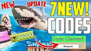 *NEW UPDATE* ALL WORKING SHARKBITE 2 CODES IN JULY 2025! ROBLOX SHARKBITE 2 CODES
