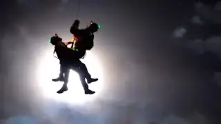 Search and Rescue trains for night operations