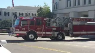 BHFD Truck 4 Returning to Quarters