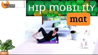 30 Min Hip Mobility Workout for tight hips - BARLATES BODY BLITZ Hip Mobility Mat Workout