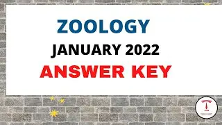 SET ZOOLOGY ANSWER KEY 2022( Tentative key)