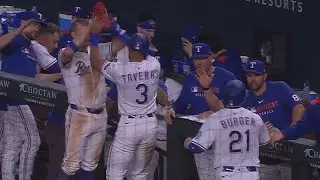 Rangers Offense Explode for 8 Runs in 6th Inning vs A's!