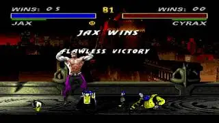 Mortal Kombat Legacy Collection Mortal Kombat 3 SNES Version Jax Fatality 3