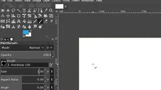 Simple First Project with GIMP - Stick Figure Self Portrait v2