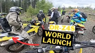 I travelled 7000 miles to RIDE here | DR-Z4S World Launch in the USA