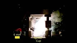 Evolution of Titanium Particle Combustion in Potassium Perchlorate and Air