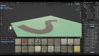 Paved Path Generator for Blender