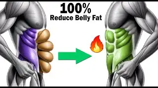 ⚡Reduce Side Belly Fat for Men ➜ Targeted Exercises for a Lean Waist🔥