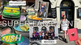 LUSH SUPER FAN EVENT 🛁🧼💞 HAVING A SLEEPOVER WITH LUSH &bull; Melody Collis