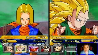 TEAM ANDROIDE Y SUS FUSIONES MAS RARAS | BUDOKAI TENKAICHI 3 MOD ISO DB FUSIONS