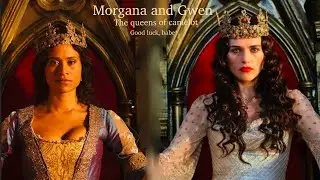 || Morgana and Gwen || Merlin || Good luck, babe! || [captioned]