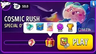 cosmic rush special o rama square matches solo challenge | match masters 