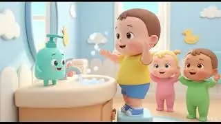 Washy Washy Clean Hands! 🧼 | Fun Handwashing Song for Kids & Toddlers