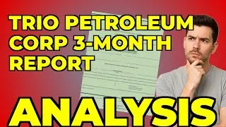Trio Petroleum's Big Red Flag: My 10-Q Take