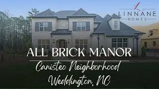 Sophisticated All Brick Manor - Canisteo Neighborhood in Weddington, NC
