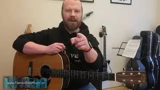 Run (Snow Patrol) Acoustic playalong and lesson