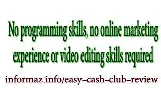 Easy Cash Club Review, Work or a scam