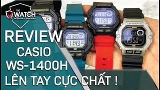 [REVIEW] ĐỒNG HỒ CASIO WS-1400H THỂ THAO CHÍNH HÃNG - LÊN TAY CỰC CHẤT #shorts