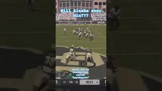 Alaska Sucks! #football #collegefootball #ncaafootball #gamingvideos #keythagoat #cfbrevampeddynasty