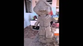 Sete Anões de cimento ( Feliz e Dunga)