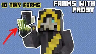 I Built Minecraft&rsquo;s Smallest Farms (10 That Actually Work) | Farms with Frost