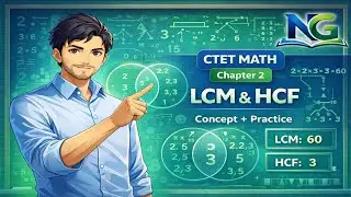 CTET Maths LCM & HCF Complete Theory | ल.स.प. म.स.प. | CTET Maths