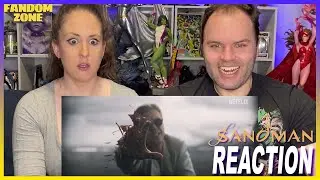 THE SANDMAN Trailer Reaction | SDCC 2022 | Netflix | DC