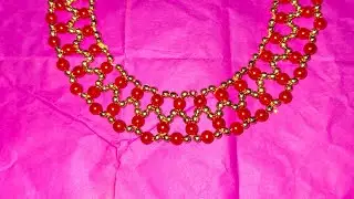 Special Necklace (Haldi kumkum)Tutorial/goanvlog.#Subscribe 