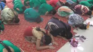 Art of Living - Yoga programme in Kingway Technical Institute