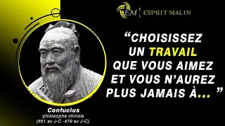 CONFUCIUS : Citations Sages Qui Vont Transformer Votre Vie | Citations fortes, Sagesse chinoise