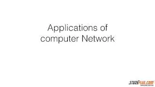 Application Of Computer Network