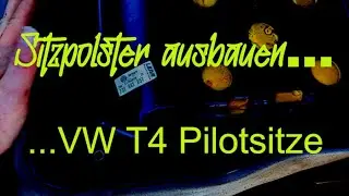 VW T4 Sitzpolster Pilotsitz @deltabus-deltagarage ...kleine Erg&auml;nzung 😉