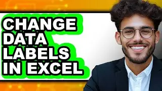 How to Change Data Labels in Excel (updated)