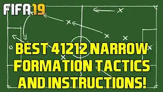 BEST 41212 Formation, Best Tactics and Instructions - FIFA 19 TUTORIAL
