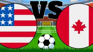 11 vs 11 Marble Football Soccer | USA vs Canada