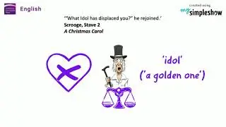 Quotation Explosion - 'What idol has displaced you?' (Scrooge, Stave 2, A Christmas Carol)